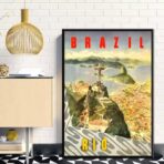 poster vintage rio