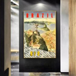 poster vintage rio