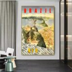 poster vintage rio