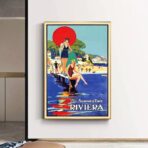 poster vintage riviera