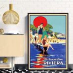 poster vintage riviera