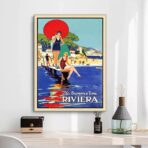poster vintage riviera