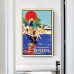 poster vintage riviera