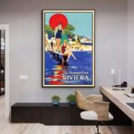 poster vintage riviera