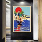 poster vintage riviera