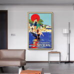 poster vintage riviera