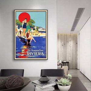poster vintage riviera