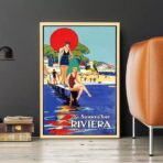 poster vintage riviera