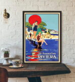 poster vintage riviera