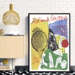 poster vintage roland garros