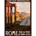 poster vintage roma