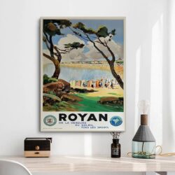 poster vintage royan