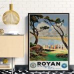 poster vintage royan