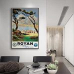 poster vintage royan