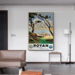 poster vintage royan