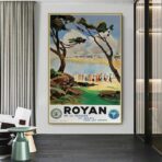 poster vintage royan
