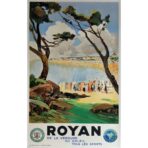 poster vintage royan