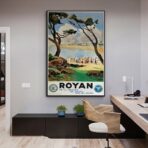 poster vintage royan