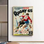 poster rugby vintage