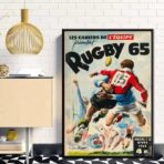 poster rugby vintage