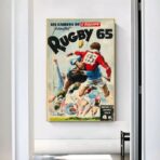 poster rugby vintage