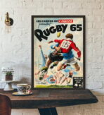 poster rugby vintage