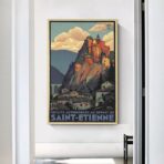 poster vintage saint etienne