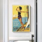 poster vintage saint jean de luz