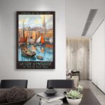 poster vintage saint malo