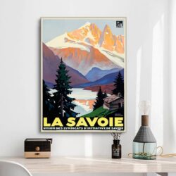 poster vintage savoie