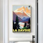 poster vintage savoie