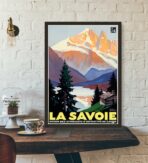 poster vintage savoie