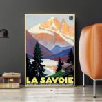 poster vintage savoie