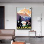 poster vintage savoie