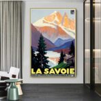 poster vintage savoie
