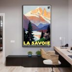 poster vintage savoie