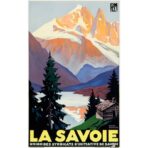 poster vintage savoie