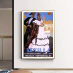 poster vintage siviglia
