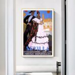 poster vintage siviglia