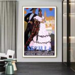 poster vintage siviglia