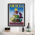 poster vintage sicilia