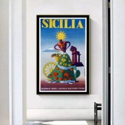 poster vintage sicilia