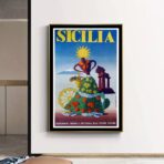 poster vintage sicilia