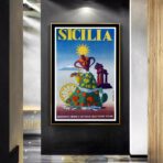 poster vintage sicilia