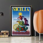 poster vintage sicilia