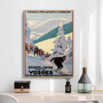 poster di sci vintage