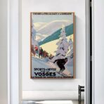 poster di sci vintage