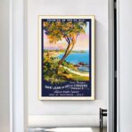poster vintage st jean de luz