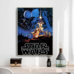 poster vintage di star wars