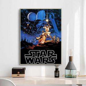 poster vintage di star wars